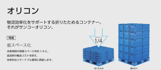 折り畳みコンテナ ボックス 安い